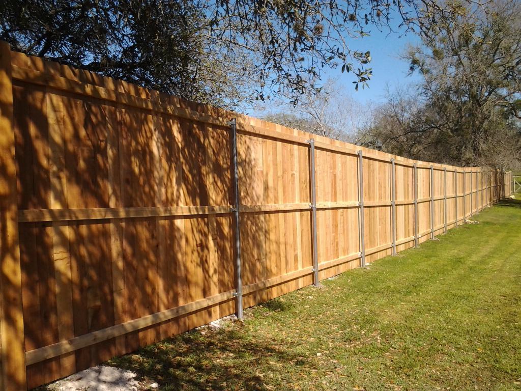 Wood Privacy Fencing in New Braunfels, TX