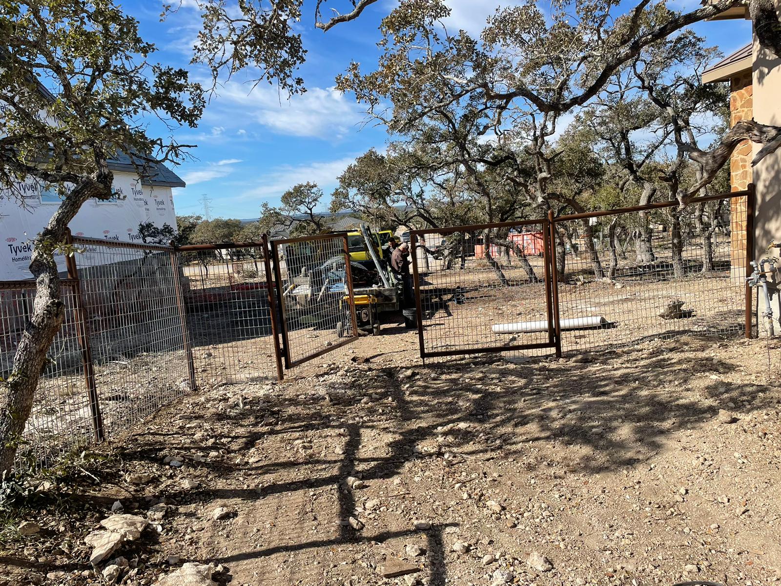 Cattle Panels Fence Installation in Bulverde, TX